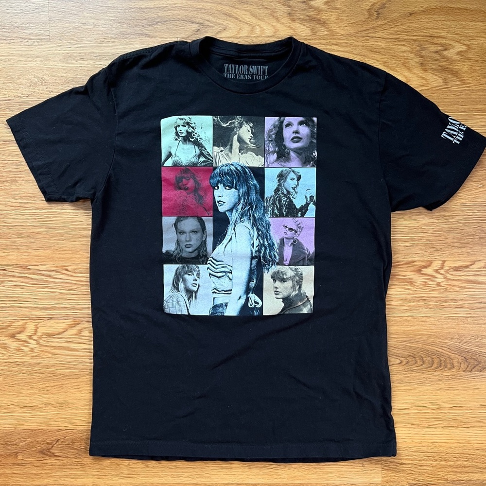 Taylor Swift The Eras Tour official merchandise tshirt merch womens L large EUC